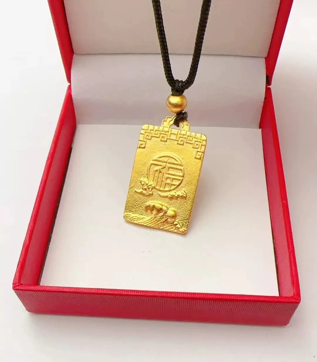 Chénglàng Huāliàn(乘浪花链) · Adorn — “Ride the Waves” Pendant | AU999 24K Gold · Fearless Unisex Talisman · NGTC Certified 4 kf S43221ed0b65944f2b6150f21462dad936