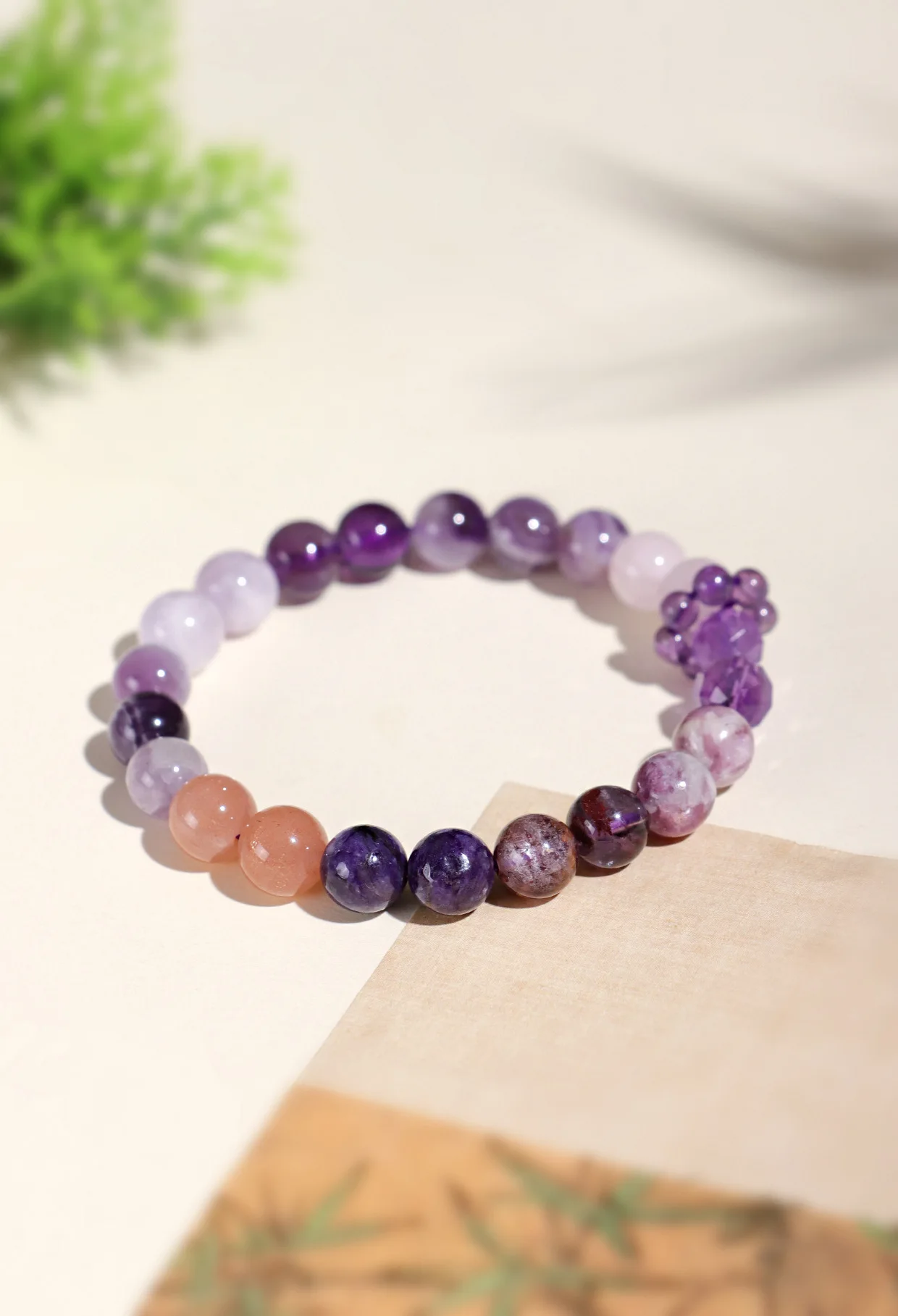 Purple Ghost Amethyst Bracelet — Nine‑Purple Fire Commuter Grace Edition 6 kf S6862540751e04c019aaa3d3c2f8616e1Y