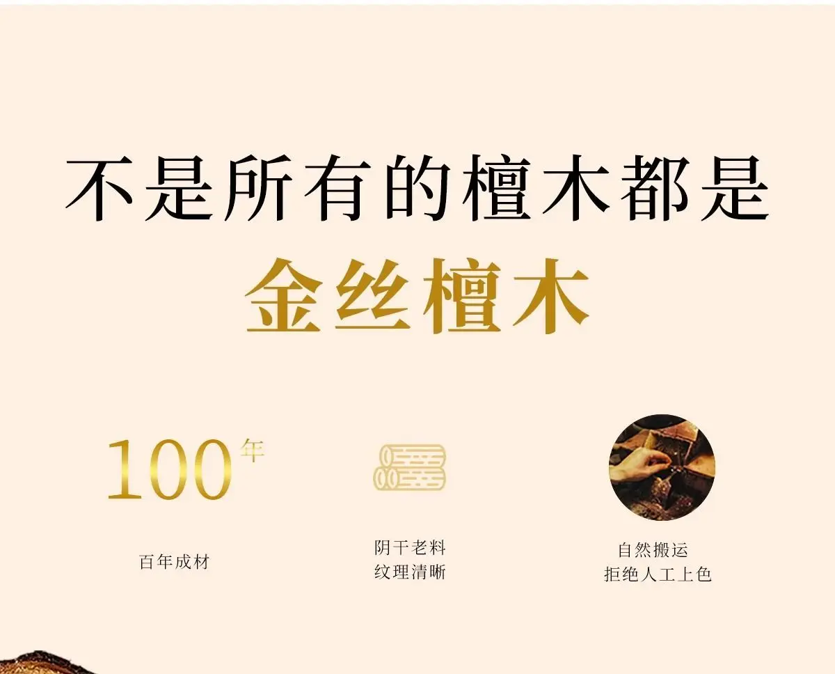 楠曜福契·Goldbliss — Natural Golden Silk Sandalwood Bracelet | Buddha Beads · Crystal Accent · Cultural Strand for Lovers 6 kf S980ecc08639142d08d59403ec65e2ad3Z