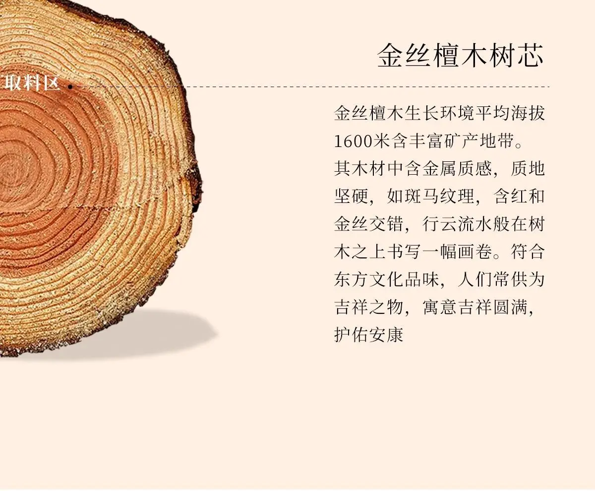 楠曜福契·Goldbliss — Natural Golden Silk Sandalwood Bracelet | Buddha Beads · Crystal Accent · Cultural Strand for Lovers 7 kf Sfcfb9cce33084672a58bf565be4ce043S