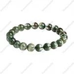 曜隐聚宝·Treasure Basin Bracelet — MUKO GEMS | 7A Phantom Quartz · Red & Green Crystal · Natural Energy Gift