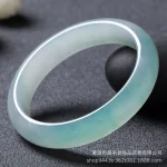 Yùqīngyù（玉清玉) · Hetianara — Myanmar Old Mine Jadeite Bracelet | Single Color · Transparent Light Green · Moist Finish · Fine Jewelry for Women