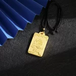 Chénglàng Huāliàn（乘浪花链) · Adorn — “Ride the Waves” Pendant | AU999 24K Gold · Fearless Unisex Talisman · NGTC Certified - Image 5