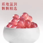 Strawberry Quartz Bracelet — Peach Blossom Romance Edition | NGTC-Certified Fine Crystal Jewelry for Women - Image 4