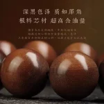 曜檀永契·Evermounta — Old Mountain Sandalwood Bracelet | Black Meat Core · Alcoholized Aging · Collectible Buddhist Rosary - Image 2