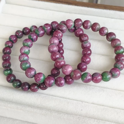 曜赤星耀·HL013 Ruby Star Bracelet — MUKO GEMS | Grade AAAAA · CCGTC Certified · Rare Star Stone Edition