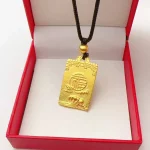 Chénglàng Huāliàn（乘浪花链) · Adorn — “Ride the Waves” Pendant | AU999 24K Gold · Fearless Unisex Talisman · NGTC Certified - Image 2