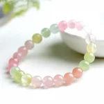 曜彩晶悦·CTQB1004 Candy Tourmaline Bracelet — MUKO GEMS | 7.5mm Round Beads · AAAAAA Grade · CCGTC Certified